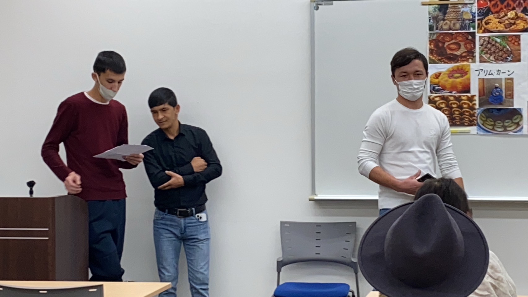 プレゼン発表の様子