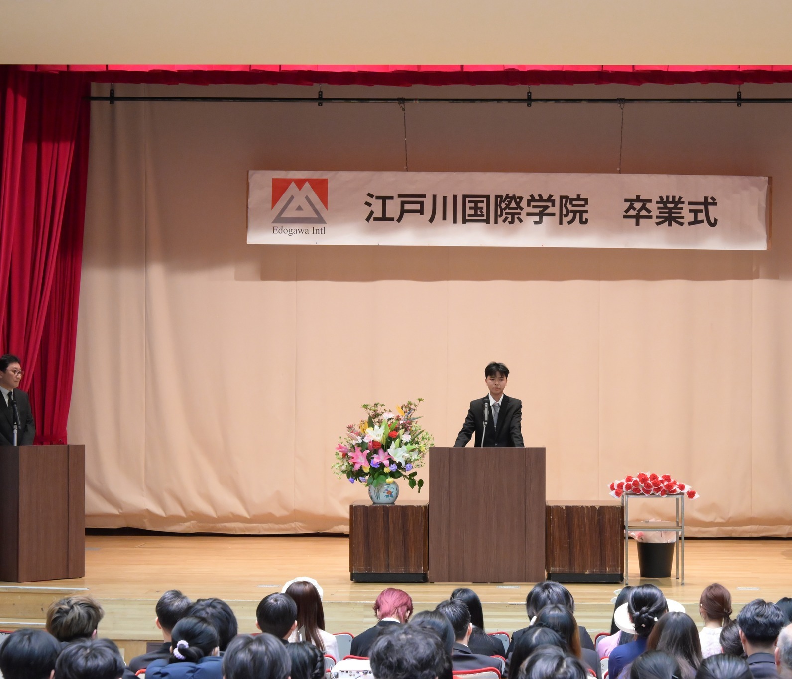 卒業式 壇上スピーチ